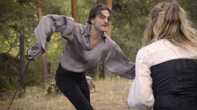 Фехтование. "Шулер". Светлана Ваганова и Максим Мишкевич смотреть онлайн