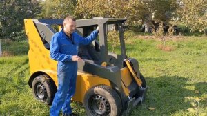 самодельный погрузчик доработки