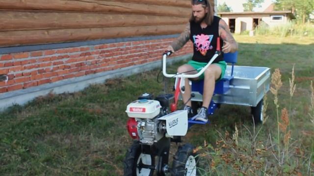 Мотоблок на Стероидах: VALRUS TIL7.05 и СКОРОСТНОЙ ШКИВ! смотреть онлайн