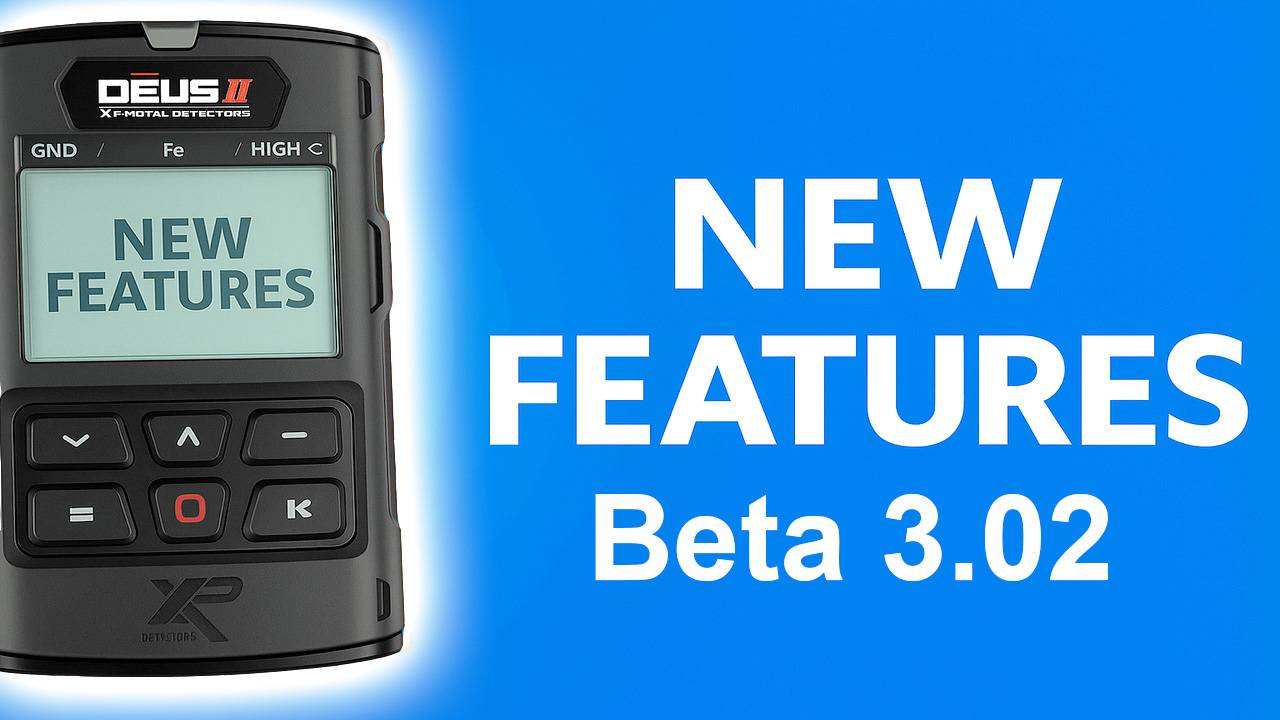Что добавили в Beta 3.02 на XP Deus 2/ New firmware features смотреть онлайн