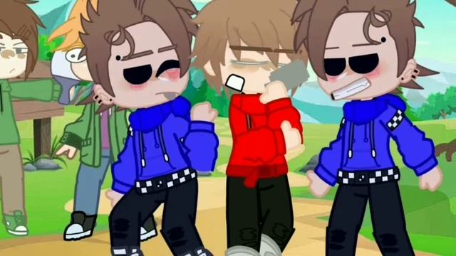 вы превращаетьсь в кого влюблены(Gacha Club) Eddsworld My Au (ТомТорд , ТордТом , ЭддМэтт,МэттЭдд )