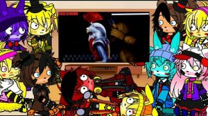 фнаф реакция на приколы | гача клуб |