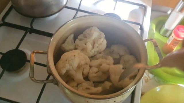 Цветная капуста в кляре