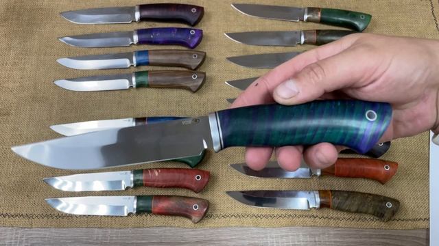Универсальная модель ножа из стали vg10!!! Выставка ножей по наличию !!! смотреть онлайн