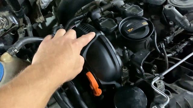 Пассат б6 замена лопаток фазовращателя 1.8 Tsi 2.0 Tsi подро?