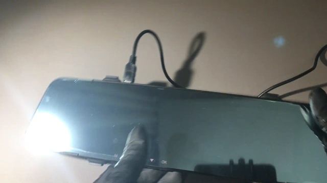 Slimtec Dual M4 - включение видеорегистратора в виде зеркала смотреть онлайн