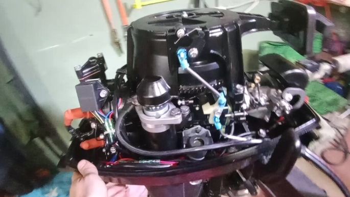 установка стартера на лодочный мотор смотреть онлайн