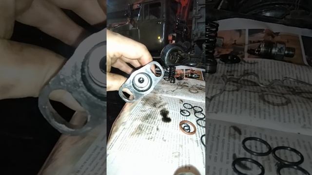 Ремонт ТНВД КамАЗ в гаражных условиях! Салярка идёт в ?