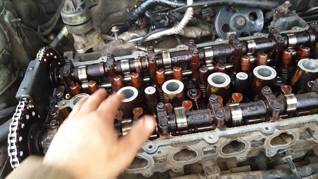 Замена сальников клапанов с минимальными разборками ? смотреть онлайн