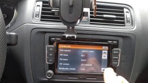 Как узнать номер магнитолы и ее ревизию Volkswagen.