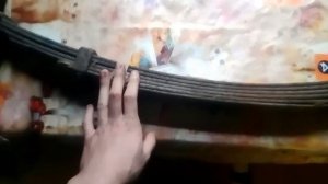 Задняя подвеска Москвич 408/412.Рессоры