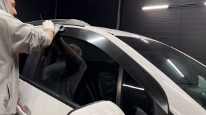 2D дефлекторы (тюнинг ветровики) на Опель Мокка #automobile #d