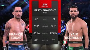 Френки Эдгар VS Яир Родригез