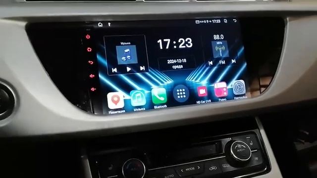 GEELY ATLAS магнитола , установлена вместо штатной смотреть онлайн