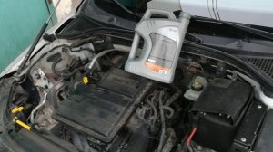 1.6 MPI (CWVA) работа двигателя на промывочном масле Газпро?