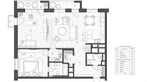 Разбор планировки квартиры 120 кв.м. в ЖК Садовые кварталы