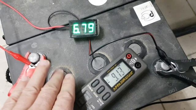 Заряд Гелевых аккумуляторов( GEL 330 Ач ) на GYS 9.24 + ПЗУ "К? смотреть онлайн