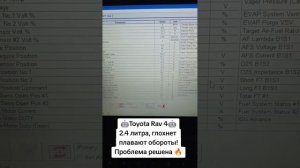 Toyota Rav 4, 2az-fe, глохнет, плавают обороты, проблема решена?