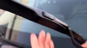 Установка гибридных дворников