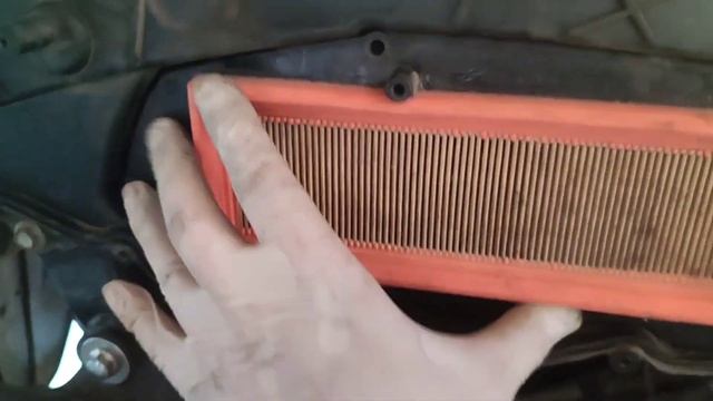 Воздушный фильтр Honda Silver wing. Замена воздушного фильтра смотреть онлайн