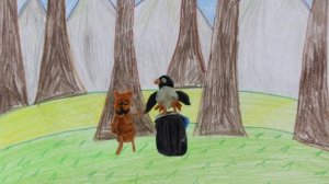 Птичка и кот