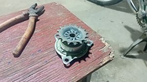 педальный узел заднего колеса рига11