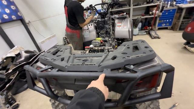 Sharmax 1100 в новом цвете Титан с максимальным тюнингом. Пр смотреть онлайн