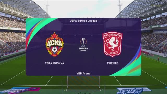 ЛЕ. ЦСКА - Твенте. 2тур. Группа F.