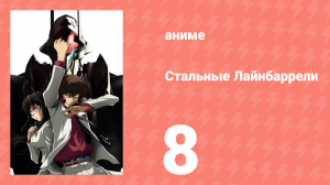Стальные Лайнбаррели 8 серия (аниме-сериал, 2008)