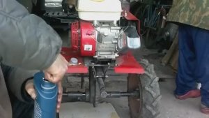 Мотоблок ОКА.Какое масло лить_ Деревенская Жизнь с мотоблоком 2017год