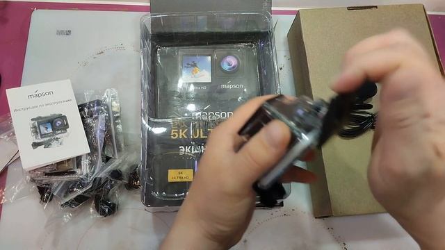 Mapson 5K ULTRA HD, экшн камера.