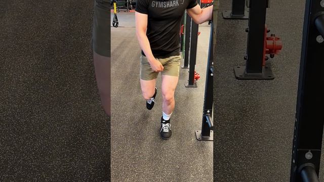 Knee-dominant static in one leg (with support)/ Колено-доминантная статика смотреть онлайн