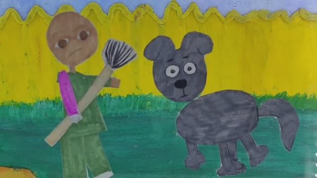 Мультфильм ДВЕ СОБАКИ - автор Анорина Полина смотреть онлайн