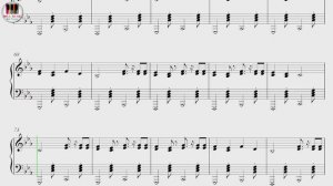 Lezginka In C minor, Лезгинка, Piano