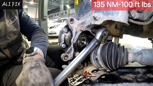 как заменить передний ступичный подшипник .... hyundai tucson смотреть онлайн