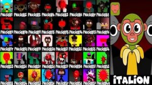 Incredibox Sprunki-Микс Всех Фаз ｜ Фаза 10-20 VS Фазы 30-40 VS ИТАЛЬЯНСКОГО BRAINROT