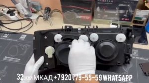 Светодиодные фары Bi-led на даф 95/105