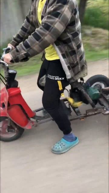 Трицикл из дружбы 70км/ч