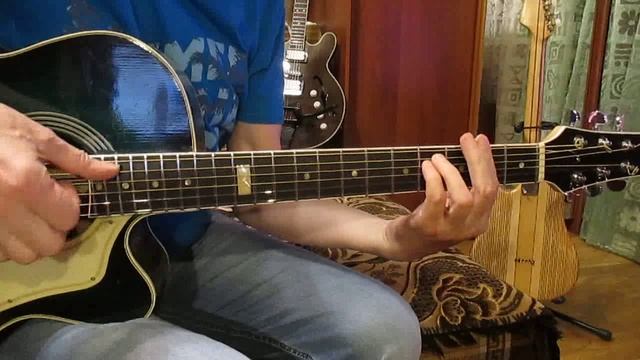 Наколочка-М. Шуфутинский (как играть на гитаре аккорды) смотреть онлайн