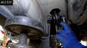 замена заднего продольного рычага ... киа спортейдж 2017-