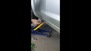 Удаление вмятин без покраски на пороге / Ремонт вмятин