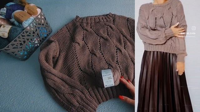 ПАРУ ДЖЕМПЕРОВ ИЗ GAZZAL Baby Wool смотреть онлайн