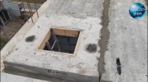 Плита перекрытия облегченная с люком. Завод ЖБИ.