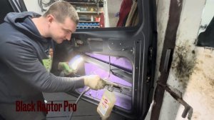 УАЗ патриот обработка дверей!!! Антикор УАЗа