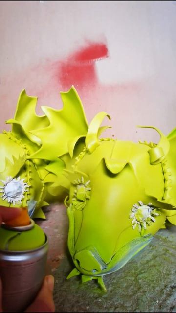 Как сделать дракона, всё просто! #dragon ###дракон # #event #кос