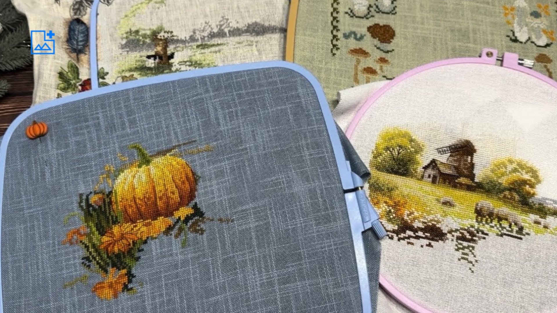 Вышивка крестом/Совиный лес/Anchor/Авторские схемы.2024 год смотреть онлайн