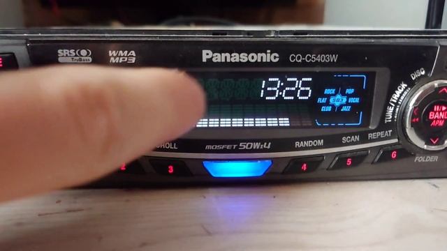 Обзор магнитолы Panasonic CQ-C5403W