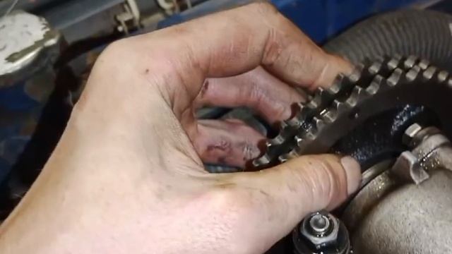 УСТАНОВКА ШЕСТЕРНИ РАСПРЕДВАЛА НА ВАЗ 2101-07. смотреть онлайн