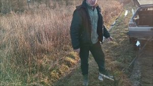 Как вытащить машину одному? Самодельная лебёдка.