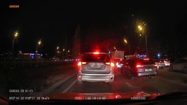 Ночная запись CARCAM Z8 Wi-Fi